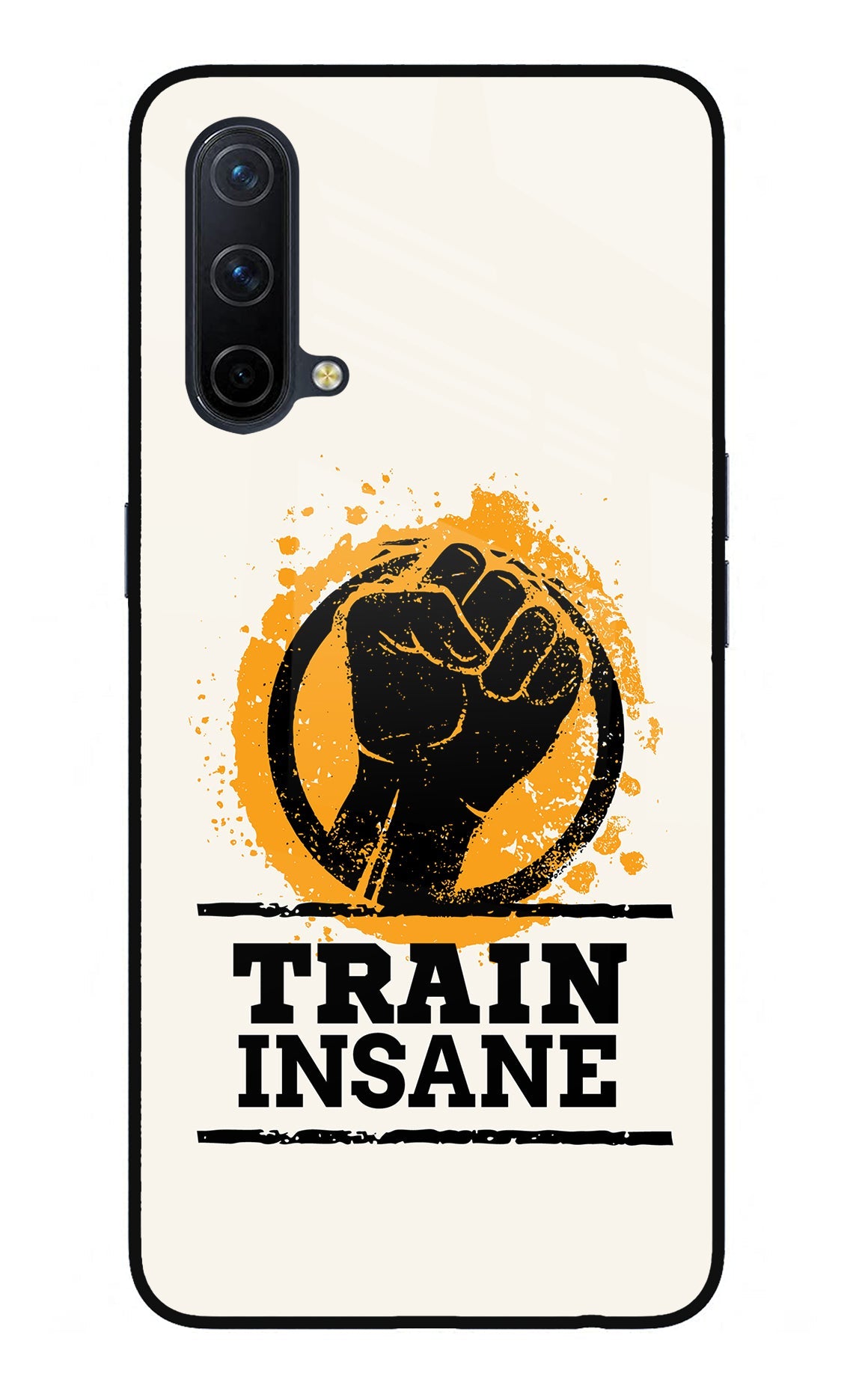 Train Insane Oneplus Nord CE 5G Glass Case