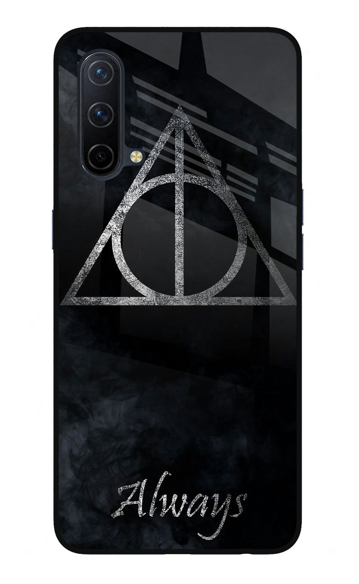 Deathly Hallows Oneplus Nord CE 5G Glass Case