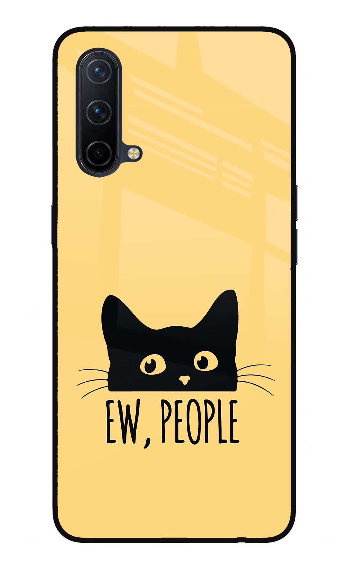 Ew People Catitude Oneplus Nord CE 5G Glass Case