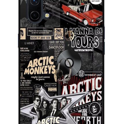 Arctic Monkeys Oneplus Nord CE 5G Glass Case