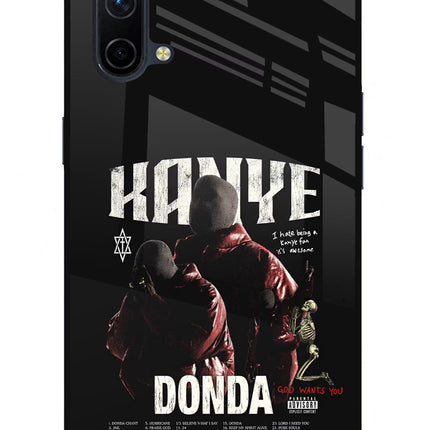 Donda Kanye West Oneplus Nord CE 5G Glass Case