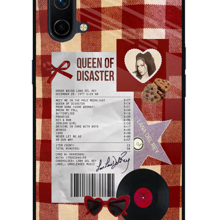 Queen of Disaster Oneplus Nord CE 5G Glass Case