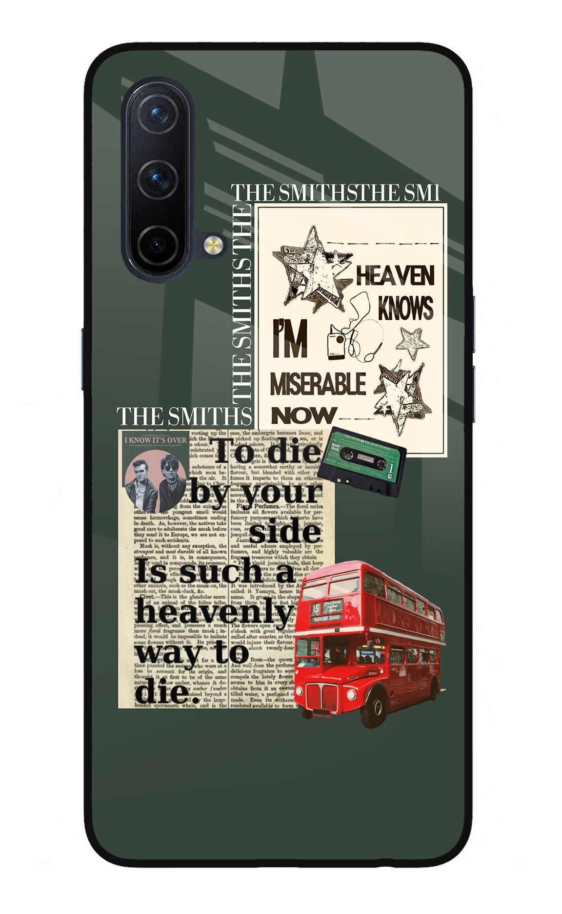 The Smiths Oneplus Nord CE 5G Glass Case Back Cover by Casekaro