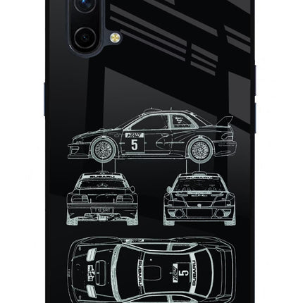 WRC'99 Oneplus Nord CE 5G Glass Case