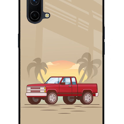 Desert Classic Drive Oneplus Nord CE 5G Glass Case