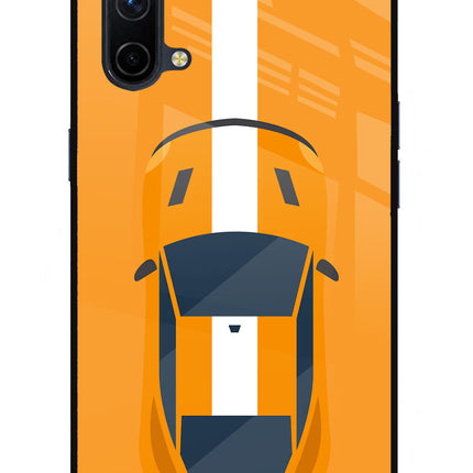 Highway Pursuit Oneplus Nord CE 5G Glass Case Back Cover by Casekaro