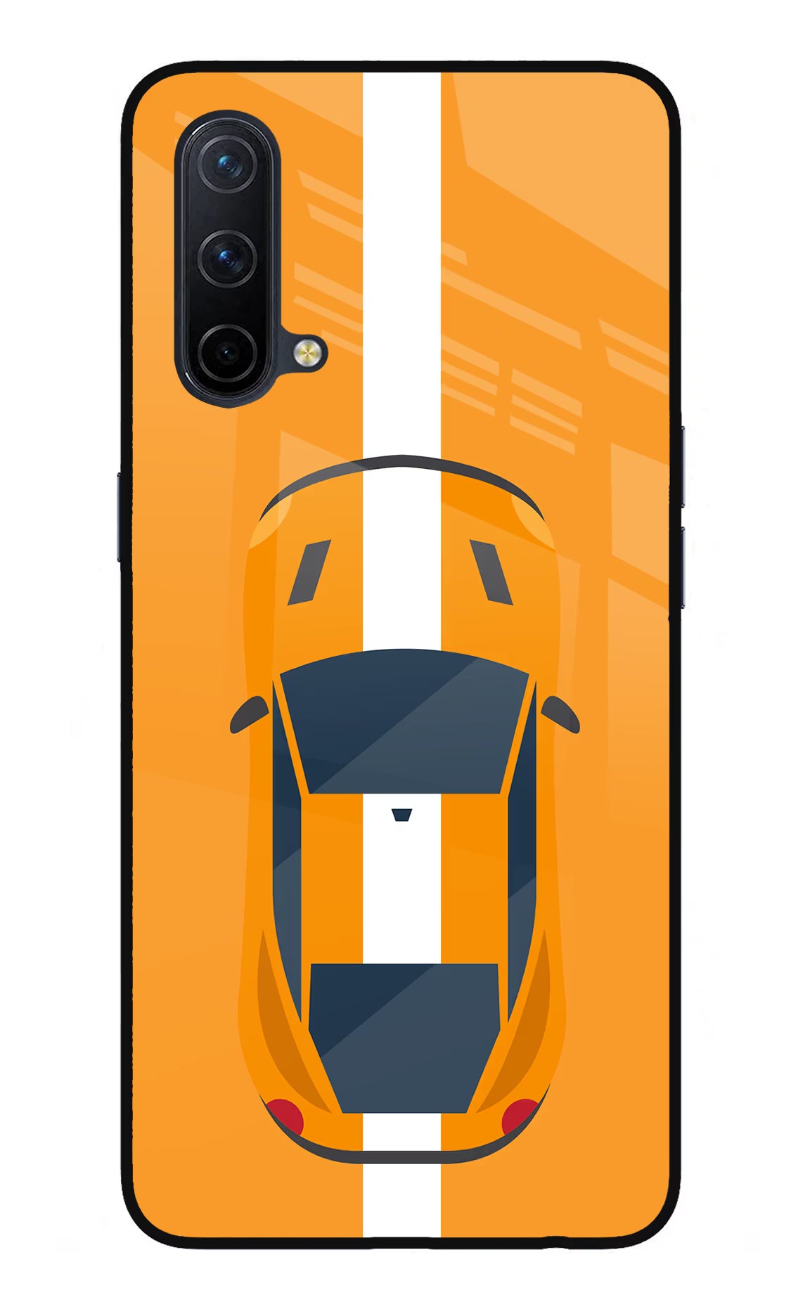Highway Pursuit Oneplus Nord CE 5G Glass Case Back Cover by Casekaro