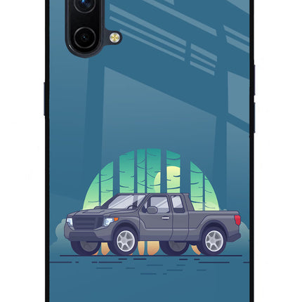 Retro Garage Vibe Oneplus Nord CE 5G Glass Case