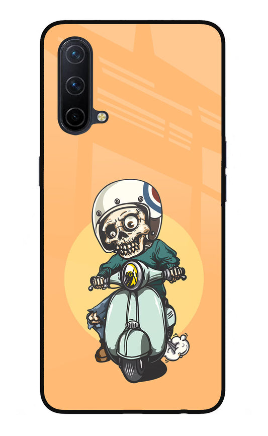 Undead Biker Oneplus Nord CE 5G Glass Case