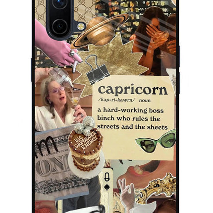 Capricorn Zodiac Oneplus Nord CE 5G Glass Case