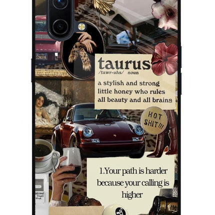 Taurus Zodiac Oneplus Nord CE 5G Glass Case Back Cover by Casekaro
