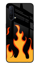 Fired Up – Black Oneplus Nord CE 5G Glass Case