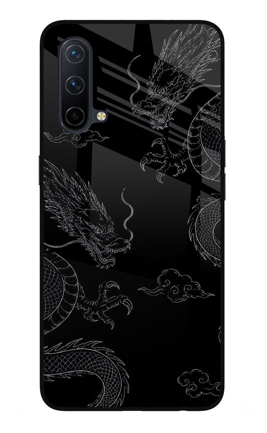 Twin Dragons Oneplus Nord CE 5G Glass Case