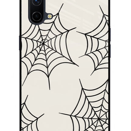 Spider Web Oneplus Nord CE 5G Glass Case