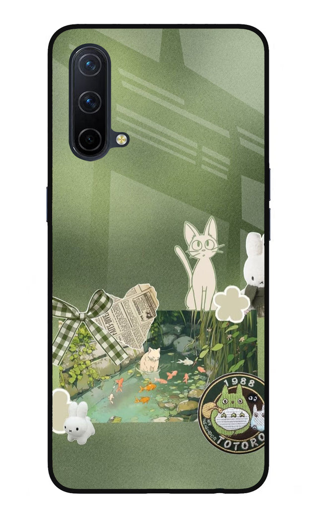 Aesthetic anime Oneplus Nord CE 5G Glass Case