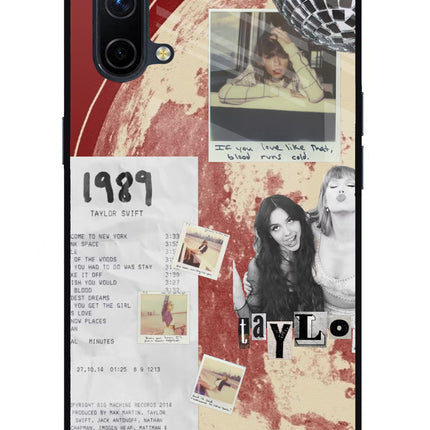 Taylor Swift Oneplus Nord CE 5G Glass Case