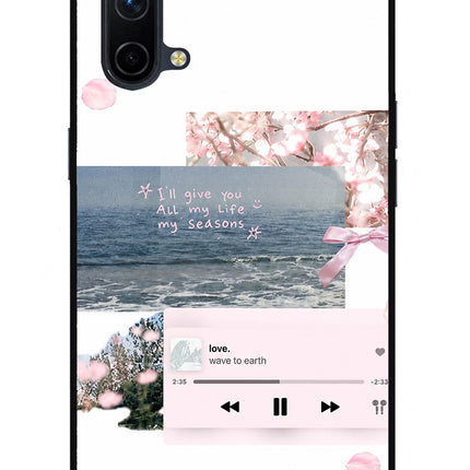 Wave to earth Oneplus Nord CE 5G Glass Case