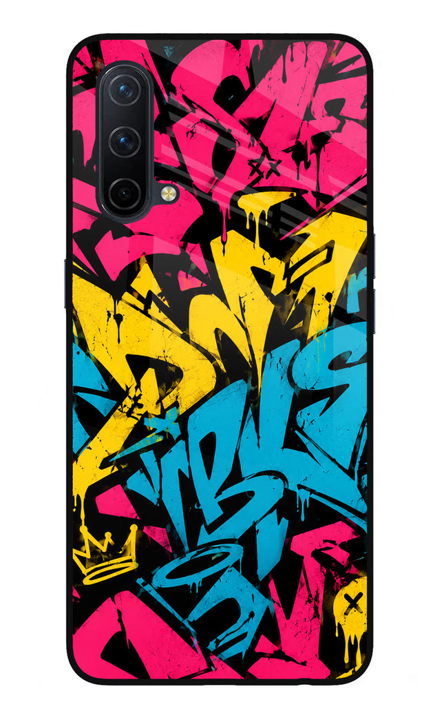 Graffiti Vibe Oneplus Nord CE 5G Glass Case