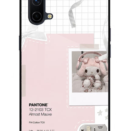 Pantone Asthetic Oneplus Nord CE 5G Glass Case