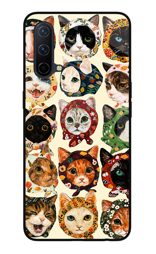 Cool Cat Oneplus Nord CE 5G Glass Case