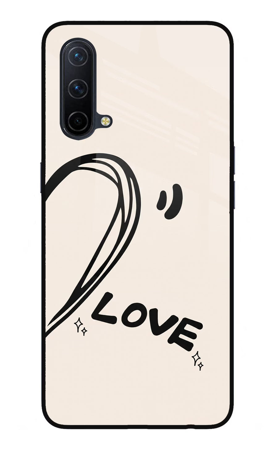 Soul Line Oneplus Nord CE 5G Back Cover, Glass case