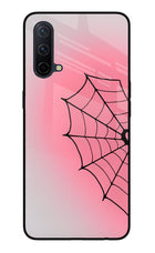 Pink Web Oneplus Nord CE 5G Glass Case