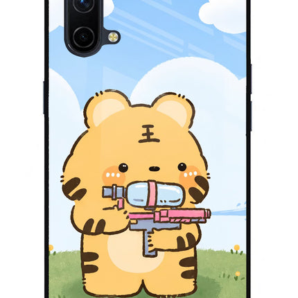 Tiger Treat Oneplus Nord CE 5G Glass Case