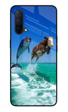 Dolphin vs Cow Oneplus Nord CE 5G Glass Case