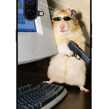 Hacker Hamster Oneplus Nord CE 5G Glass Case