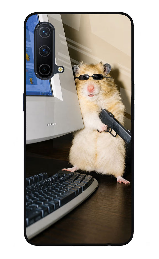 Hacker Hamster Oneplus Nord CE 5G Glass Case