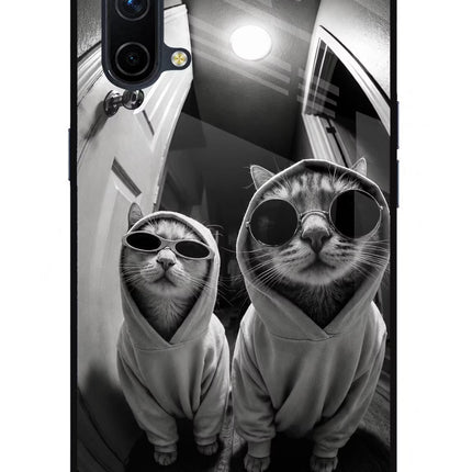 Hood Cats Oneplus Nord CE 5G Glass Case