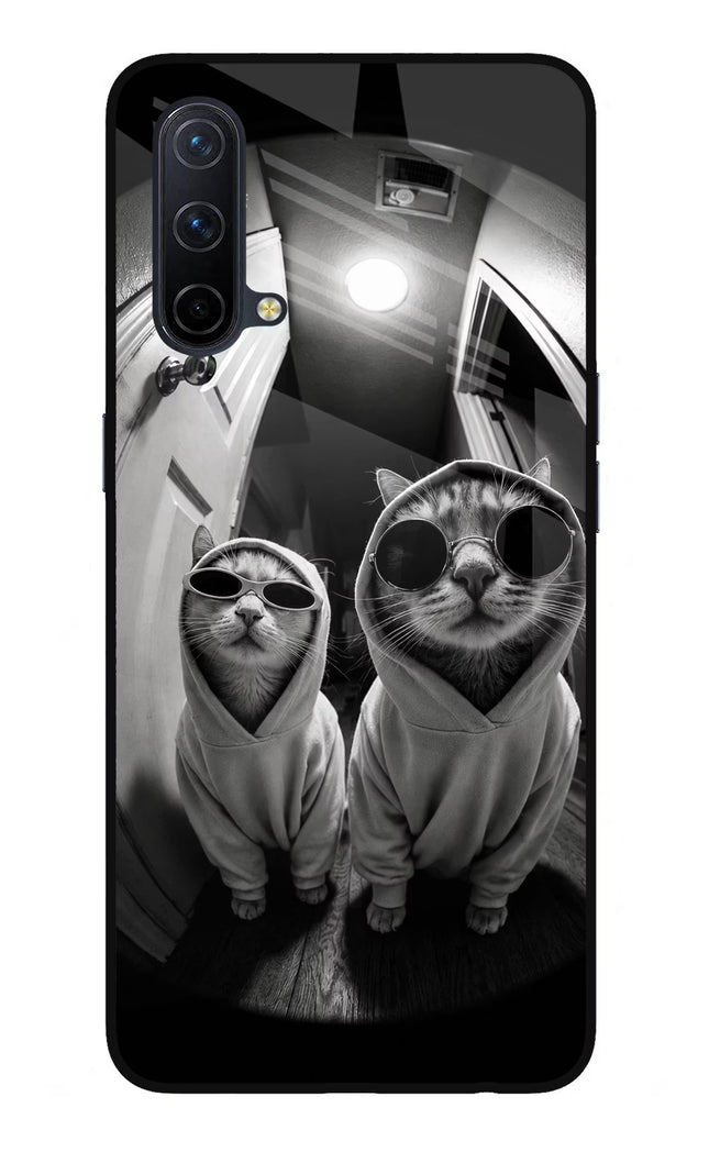 Hood Cats Oneplus Nord CE 5G Glass Case
