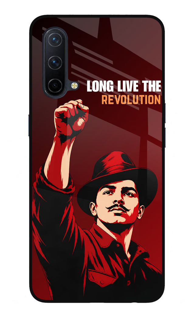 Bhagat Singh Revolution Oneplus Nord CE 5G Glass Case