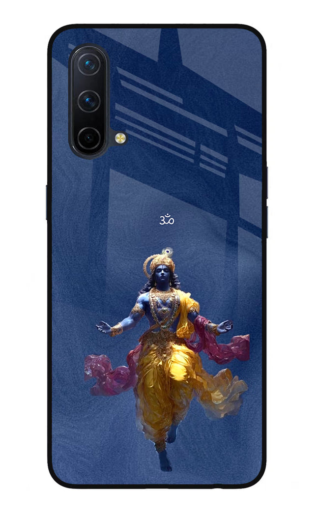 Cosmic Krishna Oneplus Nord CE 5G Glass Case