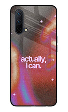 Pink Aura Oneplus Nord CE 5G Glass Case