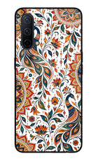 White Mayura Oneplus Nord CE 5G Glass Case