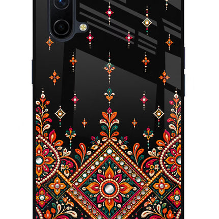Noir Mehfil Oneplus Nord CE 5G Glass Case