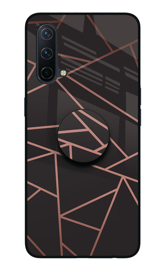 Geometric Pattern Oneplus Nord CE 5G Glass Case