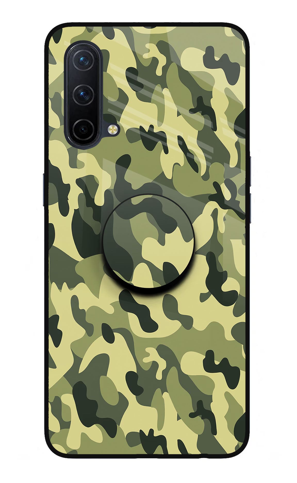 Camouflage Oneplus Nord CE 5G Pop Case by Casekaro