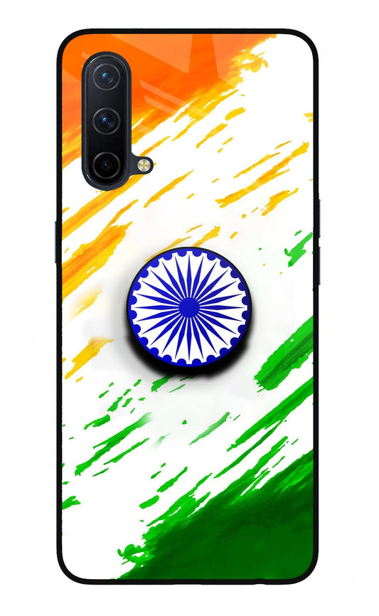 Indian Flag Ashoka Chakra Oneplus Nord CE 5G Glass Case