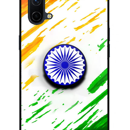 Indian Flag Ashoka Chakra Oneplus Nord CE 5G Pop Case by Casekaro