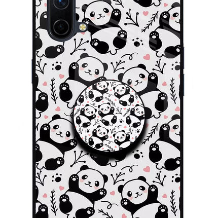 Cute Panda Oneplus Nord CE 5G Pop Case by Casekaro