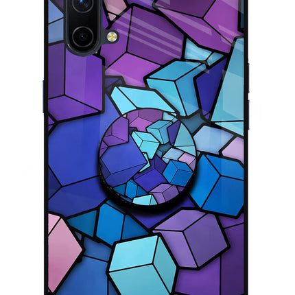 Cubic Abstract Oneplus Nord CE 5G Pop Case by Casekaro