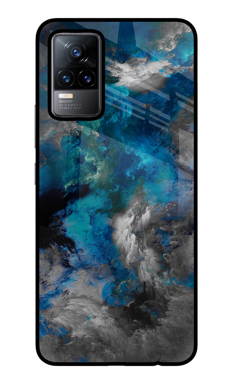 Artwork Vivo Y73/V21E 4G Back Cover, Glass case