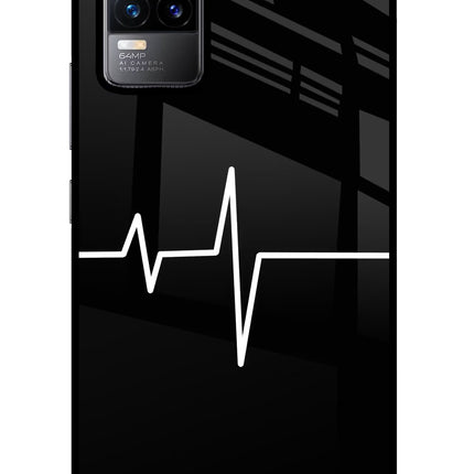 Heart Beats Vivo Y73/V21E 4G Glass Case