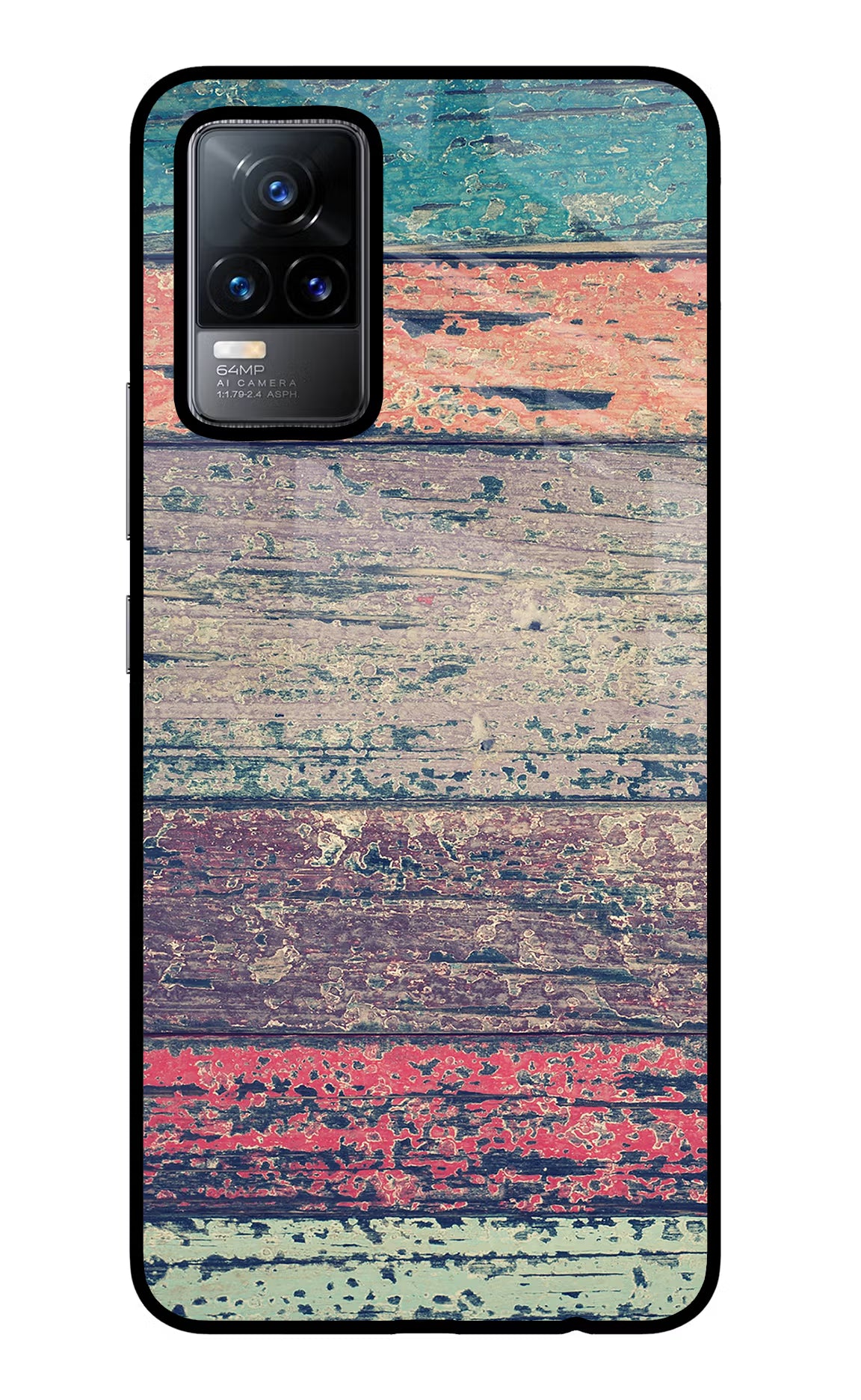 Colourful Wall Vivo Y73/V21E 4G Glass Case