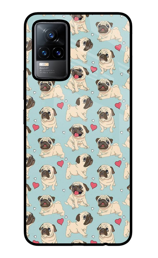 Pug Dog Vivo Y73/V21E 4G Glass Case