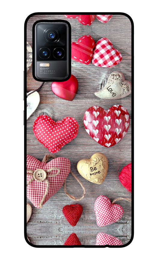 Love Wallpaper Vivo Y73/V21E 4G Glass Case