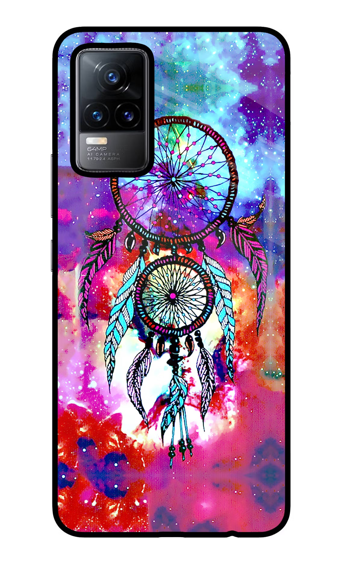 Dream Catcher Abstract Vivo Y73/V21E 4G Glass Case