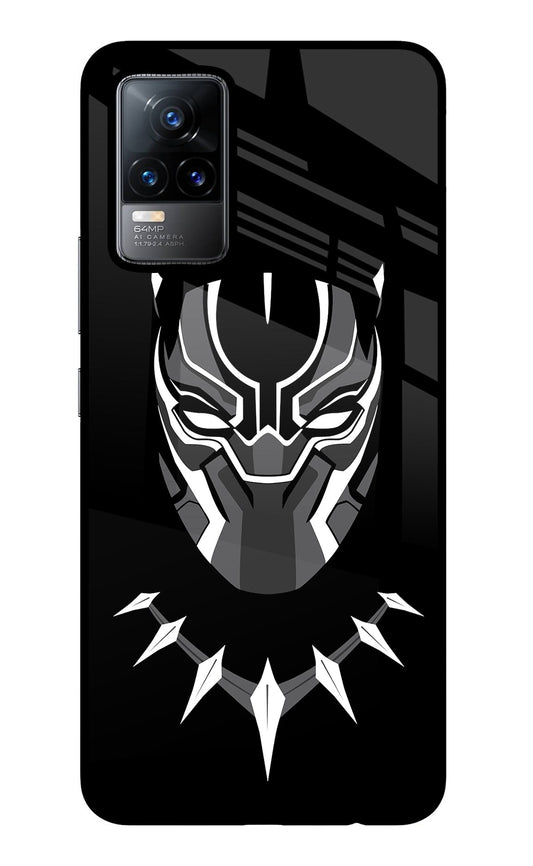 Black Panther Vivo Y73/V21E 4G Glass Case